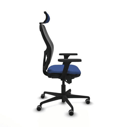 Cadeira de escritório com apoio para a cabeça Jorquera Piqueras y Crespo 3D036G2 Azul Marinho