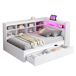 Camas individuales 116x222 Camas individuales 116x222 Blanco