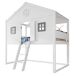 Cama alta para niño Cama alta para niño Blanco