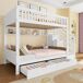 Cama alta para niños Cama alta para niños Blanco