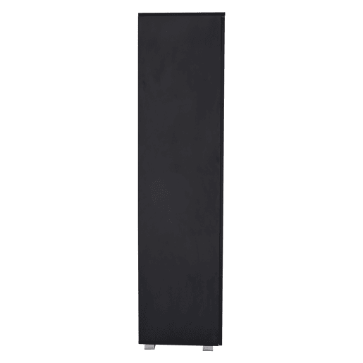 Vitrine preta de alto brilho - Vitrine com portas de vidro, iluminação LED, 3 prateleiras, para colecionáveis e perfumes - Preto Vitrine preta de alto brilho - Vitrine com portas de vidro, iluminação LED, 3 prateleiras, para colecionáveis e perfumes - Preto