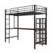 Cama alta para niños Cama alta para niños Negro