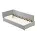 Camas individuales 97x197 Camas individuales 97x197 Gris