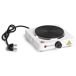 Cocina Eléctrica portátil 1000W, Hierro Fundido, Cook1 Cocina Eléctrica portátil 1000W, Hierro Fundido, Cook1 Blanco