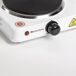 Cocina Eléctrica portátil 1000W, Hierro Fundido, Cook1 Cocina Eléctrica portátil 1000W, Hierro Fundido, Cook1 Blanco