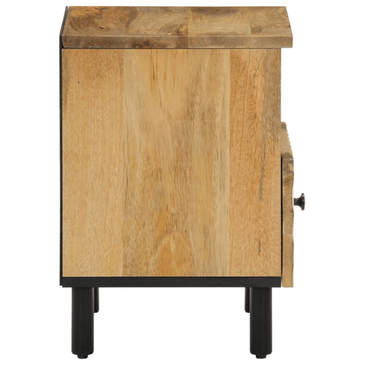 Mesa De Cabeceira - Mesinha De Cabeceira 40x33x46 cm madeira de mangueira maciça