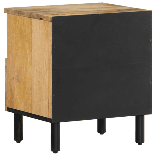 Mesa De Cabeceira - Mesinha De Cabeceira 40x33x46 cm madeira de mangueira maciça
