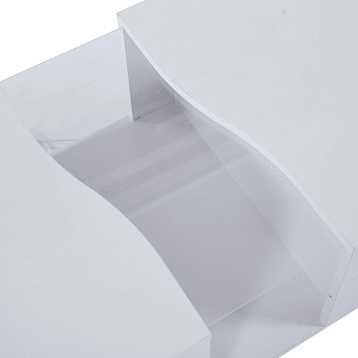 Mesa de café moderna LED - 100 x 50 x 35 cm - Mesa auxiliar branca com luz LED e painel acrílico - Branco Mesa de café moderna LED - 100 x 50 x 35 cm - Mesa auxiliar branca com luz LED e painel acrílico - Branco