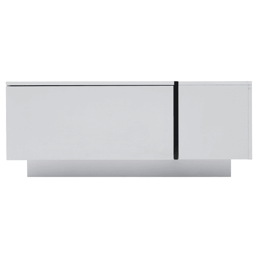 Mesa de centro quadrada 100x60x40 cm - Mesa de sala com quatro gavetas, tampo deslizante, até 30 kg - Branco Mesa de centro quadrada 100x60x40 cm - Mesa de sala com quatro gavetas, tampo deslizante, até 30 kg - Branco
