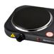 Cocina Eléctrica 1500W, 2 Placas Hierro Fundido, Cook2 Cocina Eléctrica 1500W, 2 Placas Hierro Fundido, Cook2 Negro