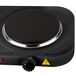 Cocina Eléctrica 1500W, 2 Placas Hierro Fundido, Cook2 Cocina Eléctrica 1500W, 2 Placas Hierro Fundido, Cook2 Negro
