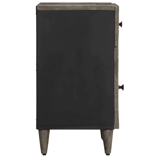 Mesa De Cabeceira - Mesinha De Cabeceira cinzento claro 50x33x60 cm