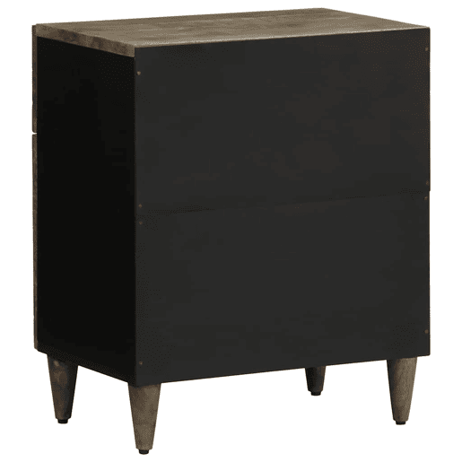 Mesa De Cabeceira - Mesinha De Cabeceira cinzento claro 50x33x60 cm