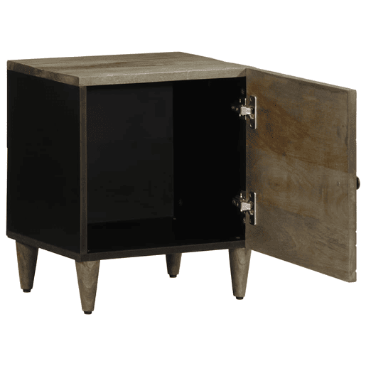 Mesa De Cabeceira - Mesinha De Cabeceira cinzento claro 40x33x46 cm