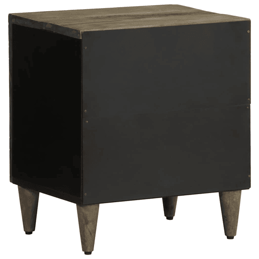 Mesa De Cabeceira - Mesinha De Cabeceira cinzento claro 40x33x46 cm