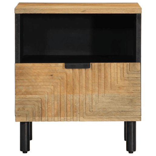 Mesa De Cabeceira - Mesinha De Cabeceira - Mesinha De Cabeceira castanho 40x33x46 cm manga madeira maciça