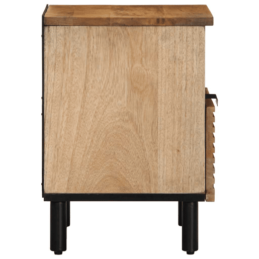 Mesa De Cabeceira - Mesinha De Cabeceira - Mesinha De Cabeceira castanho 40x33x46 cm manga madeira maciça