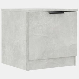Mesa De Cabeceira - Mesinha De Cabeceira 40x39x40 cm cinzento cimento