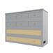 Camas supletorias 147x206 Camas supletorias 147x206 Gris