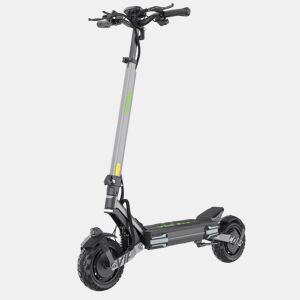 Trotinete Elétrica VIPCOO VC-VS6 PRO - Motor 1200W*2 Bateria 52V20.8Ah Pneus de 10 Polegadas Dobrável Travão Mecânico de Disco Seguro - Cinza