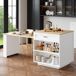 Mesa alta 202x70 Mesa alta 202x70 Blanco