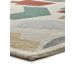 Alfombra geométrica BERUTI - ATTICGO 80x150 Alfombra geométrica BERUTI - ATTICGO 80x150 Gris
