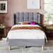 Cama individual 103x208 Cama individual 103x208 Gris