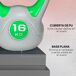 Kettlebell PU, Arena SPORTNOW, deportes y ocio - pesas Kettlebell PU, Arena SPORTNOW, deportes y ocio - pesas Verde