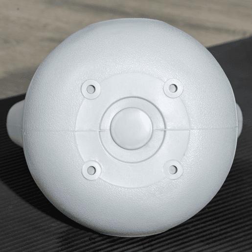 SPORTNOW Kettlebell 16 kg Peso Russo com Revestimento de PU e Enchimento de Areia para Treinamento em Casa Ginásio 26x18x32 cm Verde e Cinza