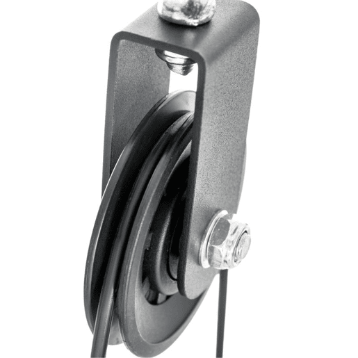 SPORTNOW Sistema de Polia de Ginásio para Casa Sistema de Cabo de Peso para Tração Curl de Bíceps Tríceps Treino de Braço Ombros e Costas Preto