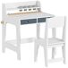 Escritorio y Silla Infantile MDF AIYAPLAY Escritorio y Silla Infantile MDF AIYAPLAY Blanco