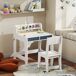 Escritorio y Silla Infantile MDF AIYAPLAY Escritorio y Silla Infantile MDF AIYAPLAY Blanco