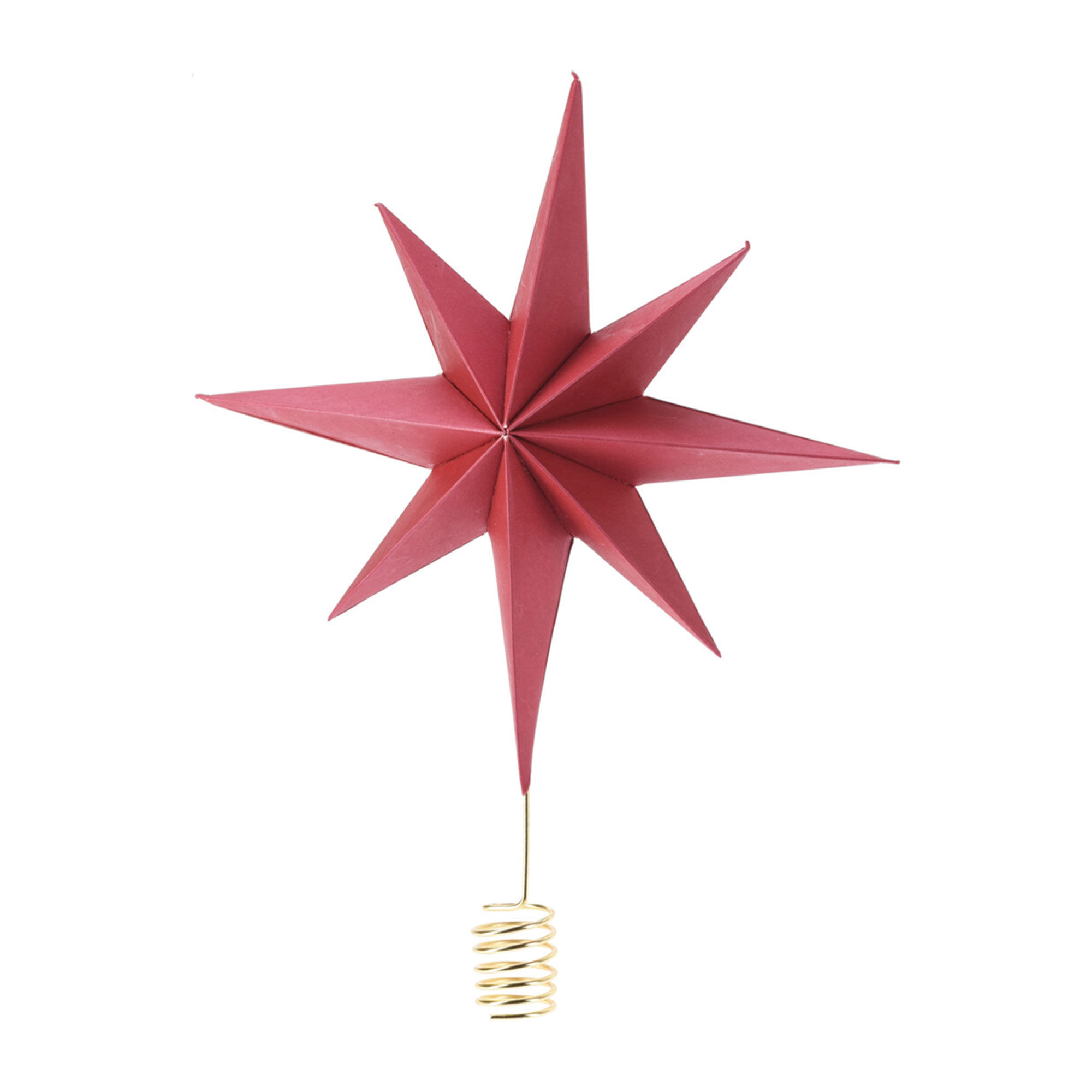 Well Home Estrella de papel para árbol de Navidad