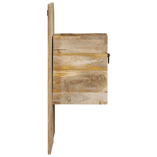 Mesa De Cabeceira - Mesinha De Cabeceira 60x32x80 cm madeira maciça manga áspera Mesa De Cabeceira - Mesinha De Cabeceira 60x32x80 cm madeira maciça manga áspera