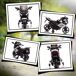 Moto Eléctrica Infantil PP, Metal AIYAPLAY Moto Eléctrica Infantil PP, Metal AIYAPLAY Blanco