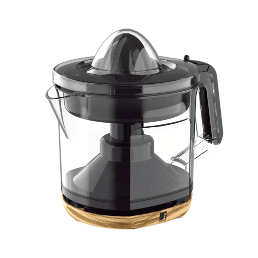 Espremedor de frutas cítricas Bergner Charcoal 1L 40W com função reversível e base antiderrapante