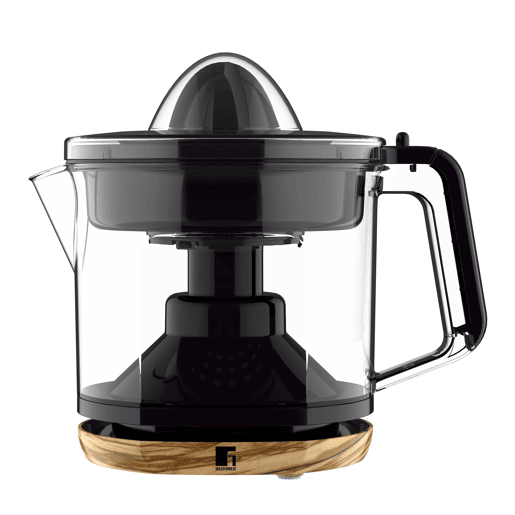 Espremedor de frutas cítricas Bergner Charcoal 1L 40W com função reversível e base antiderrapante