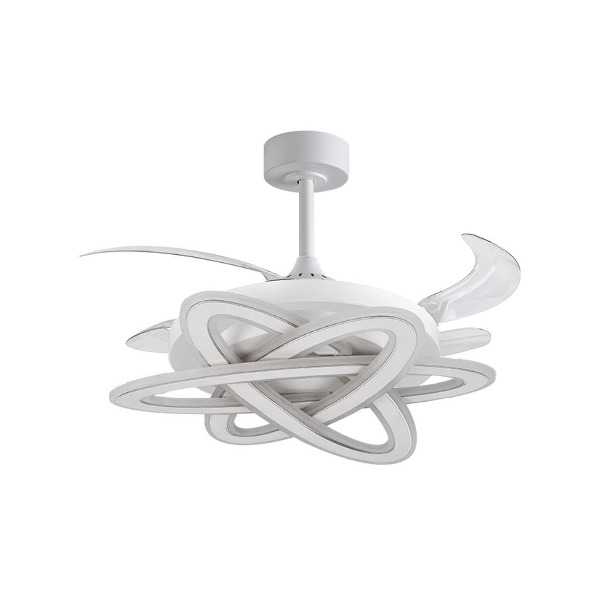 Ventilador de techo Saturno Bel Air W  aspas retráctiles con luz