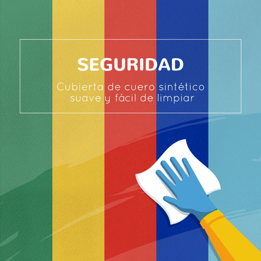 HOMCOM Conjunto de 5 Blocos de Psicomotricidade para Crianças Blocos de Construção Figuras de Construção Brinquedo de Aprendizagem para Escalar Gatear Multicor