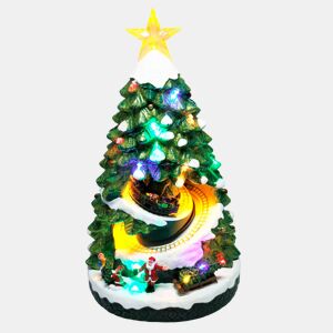 Árvore de Natal Well Home Decor com luzes LED e movimento