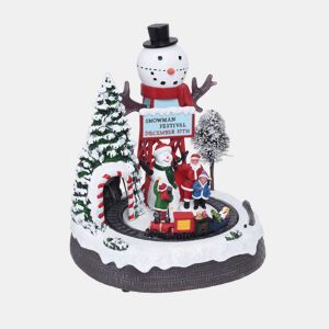 Cena decorativa de Natal com movimento e 10 LEDs - 2 designs (sortidos)