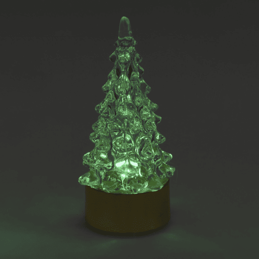 Árvore de Natal LED com mudança de cor de 9,3 cm Well Home