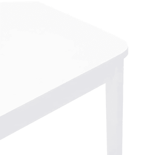 vidaXL Cadeiras de jantar 2 pcs madeira de seringueira maciça branco