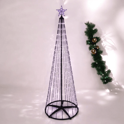 Árvore de Natal Well Home de 300 cm com 550 luzes LED RGB digitais e controle remoto