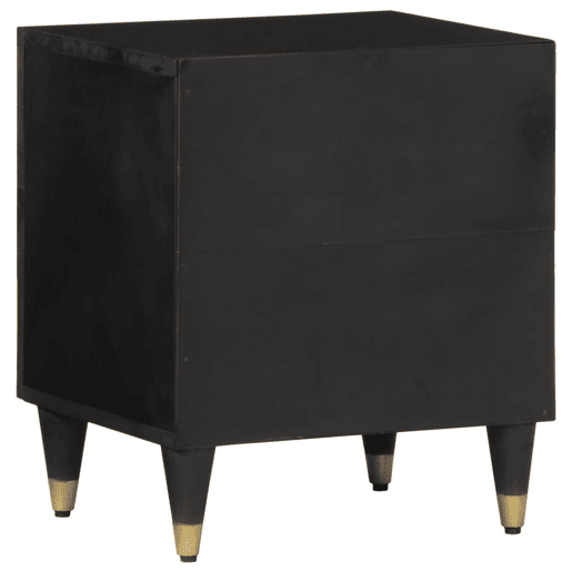 Mesa De Cabeceira - Mesinha De Cabeceira 40x33x46 cm madeira de mangueira maciça Mesa De Cabeceira - Mesinha De Cabeceira 40x33x46 cm madeira de mangueira maciça