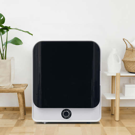 Máquinas de secar roupa mini 4,5 kg evacuação,montagem em parede,energética G,branco