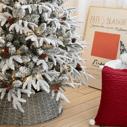 Saia para árvore de Natal Well Home - Espaçosa para decorar sua árvore com estilo