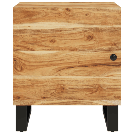 Mesa De Cabeceira - Mesinha De Cabeceira 40x33x46 cm madeira de acácia maciça Mesa De Cabeceira - Mesinha De Cabeceira 40x33x46 cm madeira de acácia maciça