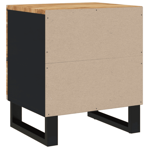 Mesa De Cabeceira - Mesinha De Cabeceira 40x33x46 cm madeira de acácia maciça Mesa De Cabeceira - Mesinha De Cabeceira 40x33x46 cm madeira de acácia maciça