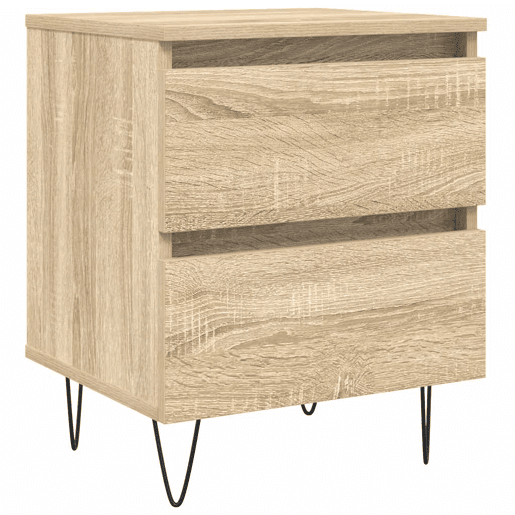Mesa De Cabeceira - Mesinha De Cabeceira 40x35x50 cm derivados madeira carvalho sonoma Mesa De Cabeceira - Mesinha De Cabeceira 40x35x50 cm derivados madeira carvalho sonoma